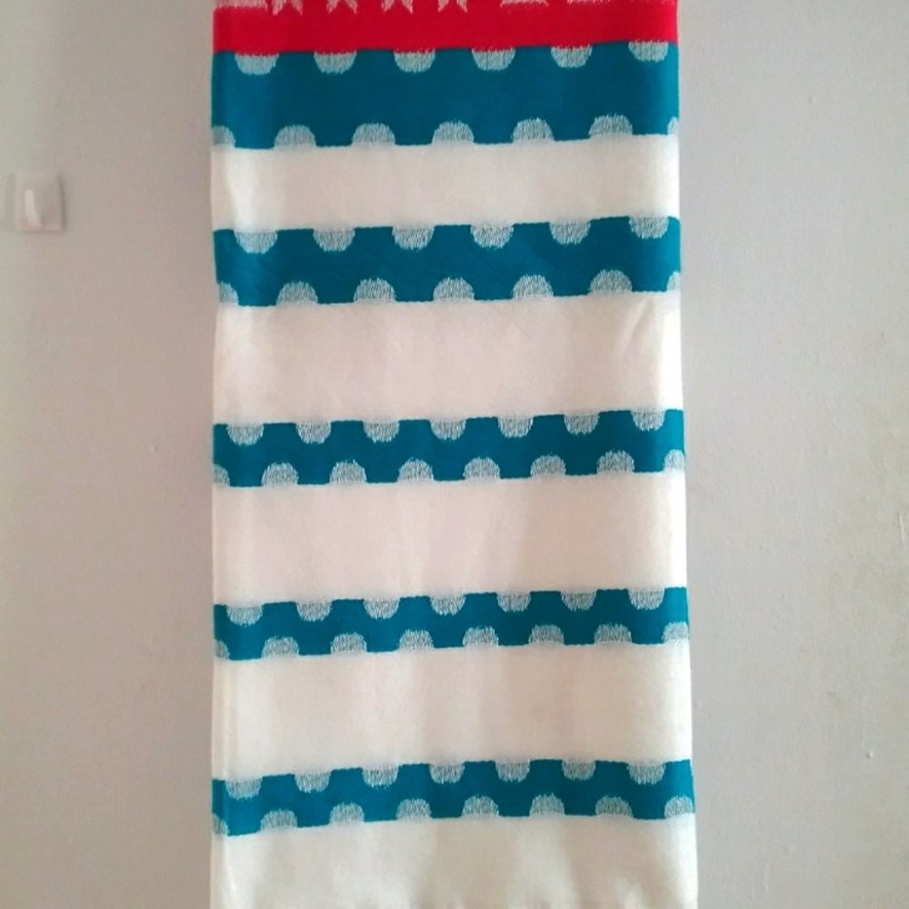 Multicolor Throw Size 102*204 cm